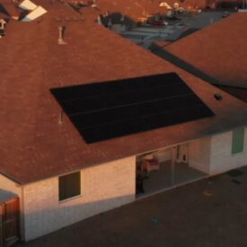 Housing Solar Install